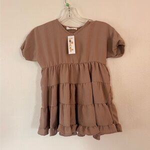 Piper Puff Sleeve Girls Dress